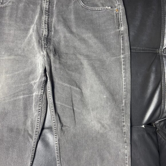 Levi's 550 Men's Straight Jeans Gray Denim Relaxed Fit 5-Pocket Design W44 L32 - Picture 7 of 16